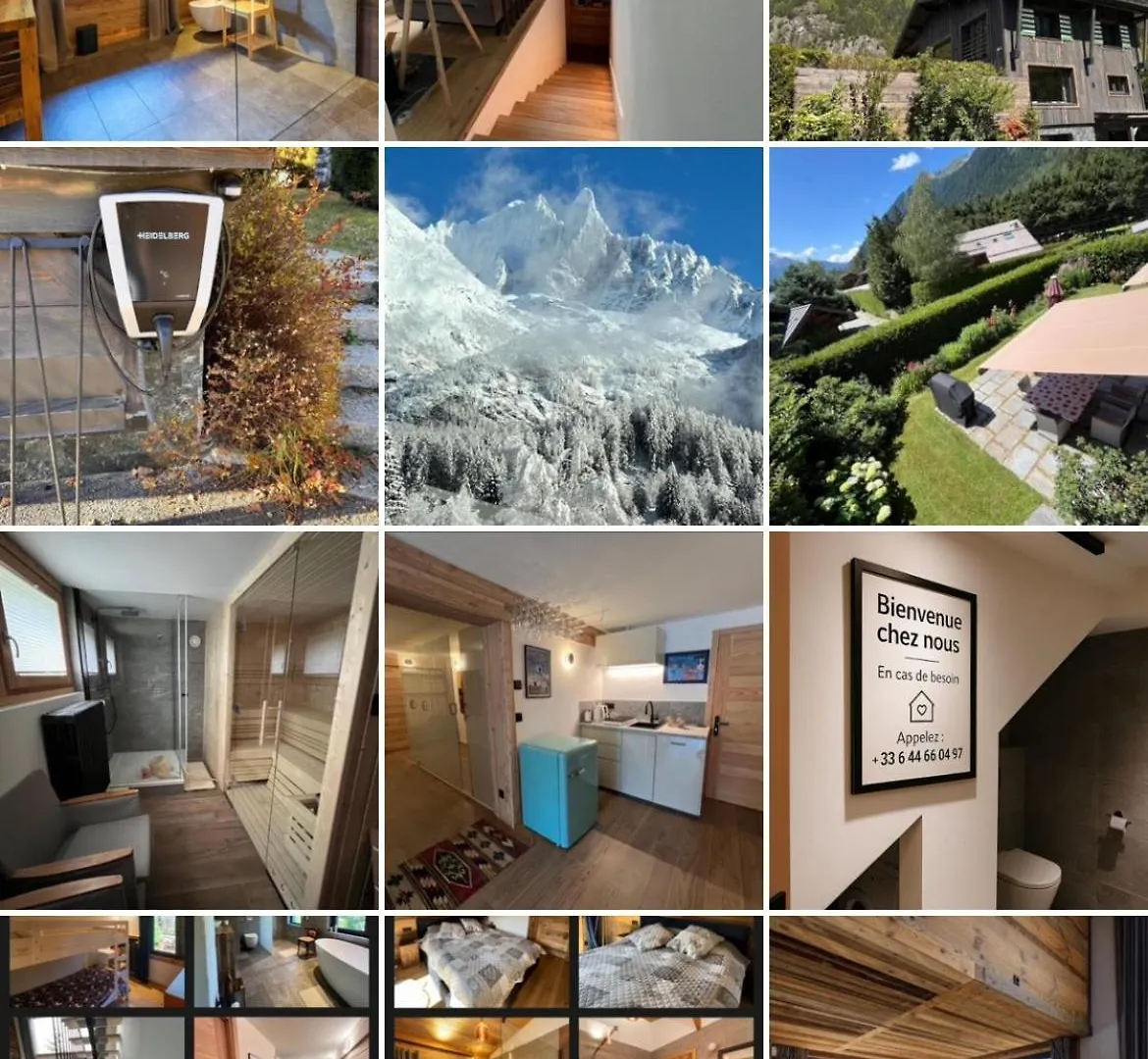 Beau Chalet De Pierre Huit Etoiles Chamonix